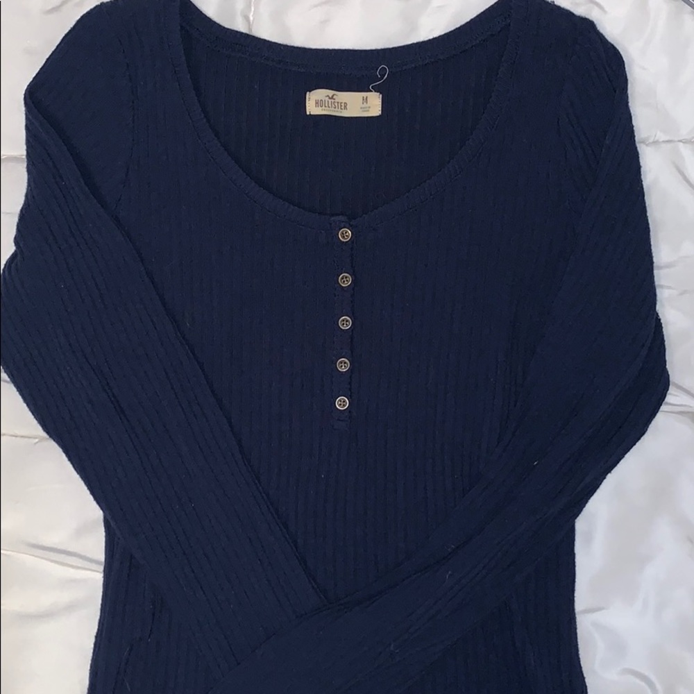 Navy blue sweater